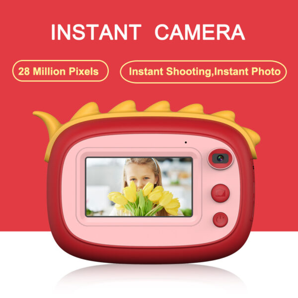 The New Shoot-And-Get High Definition Children's Camera Print Photo Camera Shoot And Get Printable DIY Graffiti - Image 4