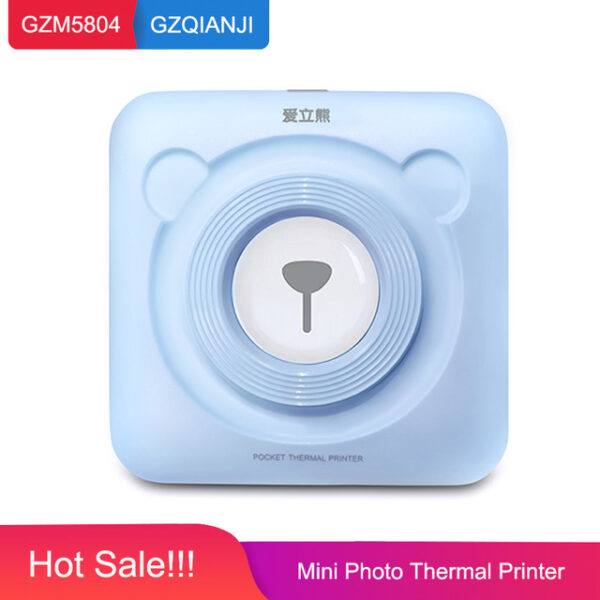 Portable Thermal Bluetooth Printer 58mm Mini Wireless POS Thermal Picture Photo Printer for Android IOS Mobile Phone - Image 11