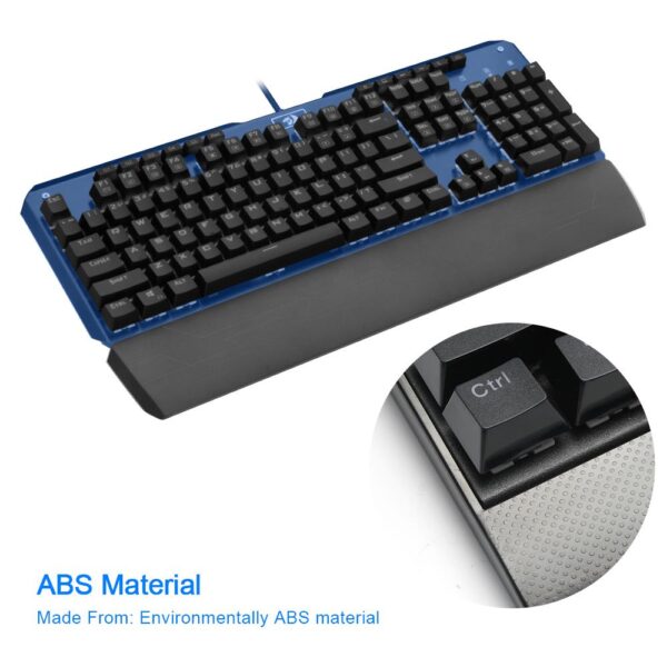 Redragon USB mechanical gaming keyboard ergonomic RGB LED backlit keys Full key anti-ghosting 104 wired Computer gamer K555RGB - Image 5