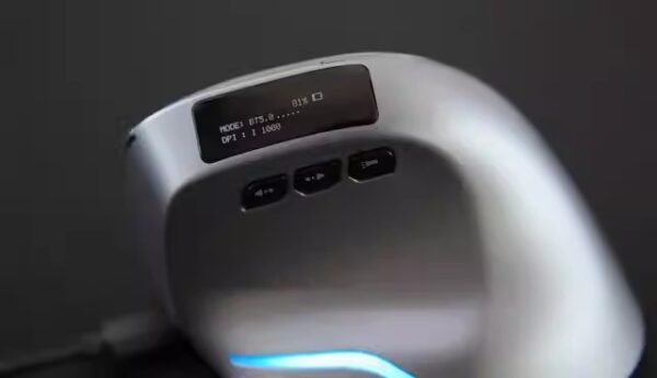 ZELOTES Master F-26C Display Bluetooth Wireless Charging Dual Mode Grip Vertical Anti Mouse Hand Mouse - Image 7