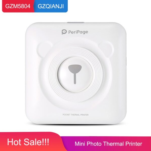 Portable Thermal Bluetooth Printer 58mm Mini Wireless POS Thermal Picture Photo Printer for Android IOS Mobile Phone - Image 7