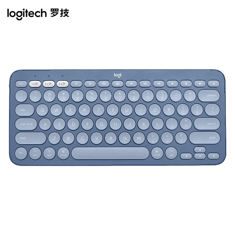 Logitech K380 Mini Bluetooth Wireless Keyboard Tablet Phone Pebble2+K390 Set - Image 2