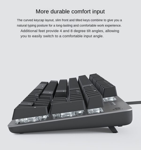 Logitech K845 Mechanical Backlit Keyboard Wired PlayerUnknown's Battlegrounds Keyboard - Image 7