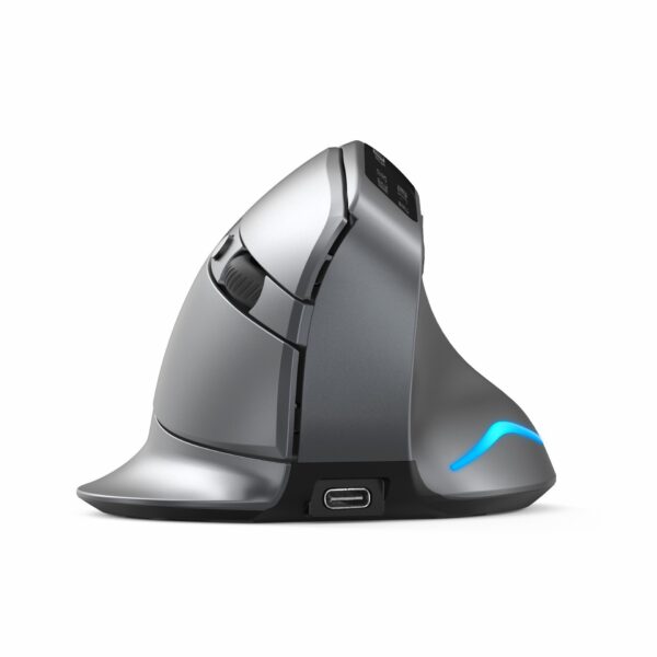 ZELOTES Master F-26C Display Bluetooth Wireless Charging Dual Mode Grip Vertical Anti Mouse Hand Mouse - Image 4