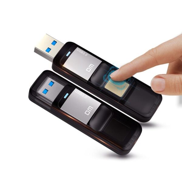 DM PD061 USB3.0 32G 64G High-speed Recognition Fingerprint Encrypted Pen Drive Security Memory USB Stick - Image 8