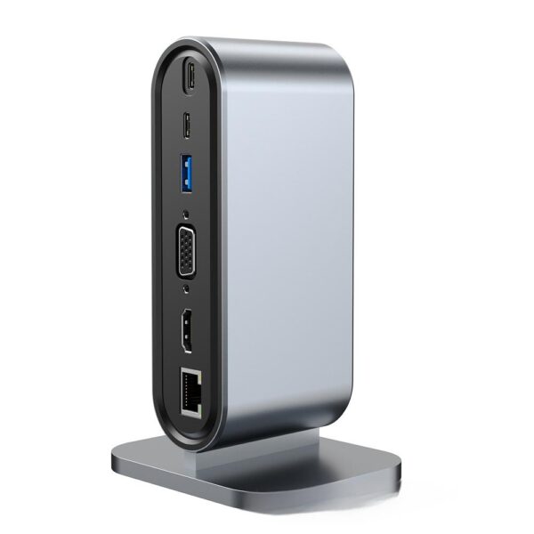 12 in one docking station Typec vertical multi interface suitable for Apple, Huawei, Mac docking stations - Image 3
